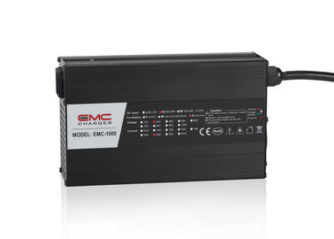 China EMC-1000 12V40A Aluminum lead acid/ lifepo4/lithium battery charger for golf cart, e-scooter supplier