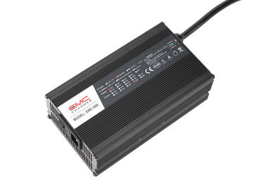 EMC-600 24V18A Aluminum lead acid/ lithium/lifepo4 battery charger with 4 protections function supplier
