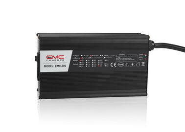 EMC-600 12V 25A Aluminum lead acid/ lithium/lifepo4 battery charger with 4 protections function supplier